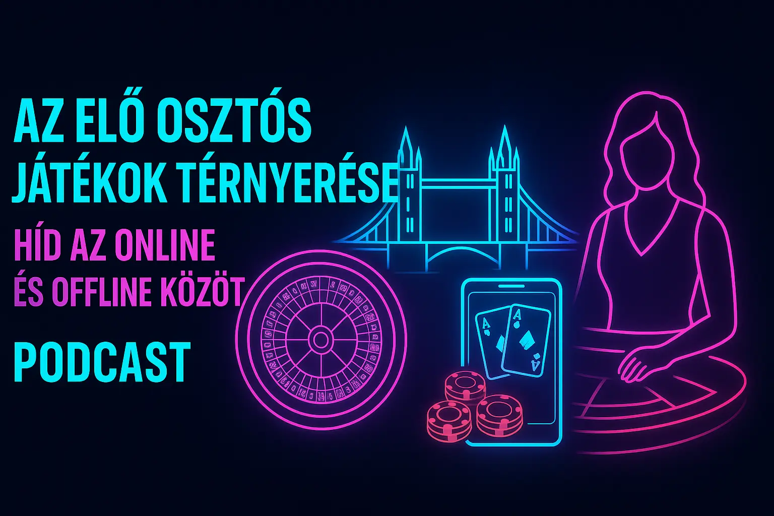 Az élő osztós játékok térnyerése: Híd az online és offline között