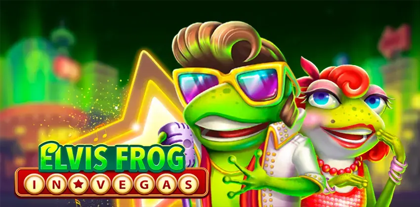 Elvis Frog in Vegas